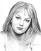 Britney Spears - charcoal portrait